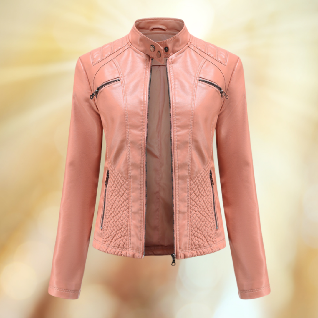 Amy Leather Jacket | Classic Women's Leather Jacket