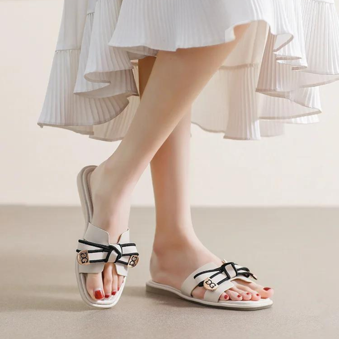 Anke Sandals | Charming Bowknot Summer Sandals for Elegant Outdoor Fashion