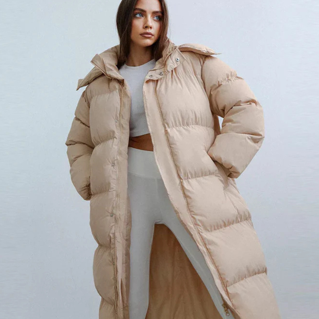 Abigail Down Coat | Warm Winter Coat in Long Cut