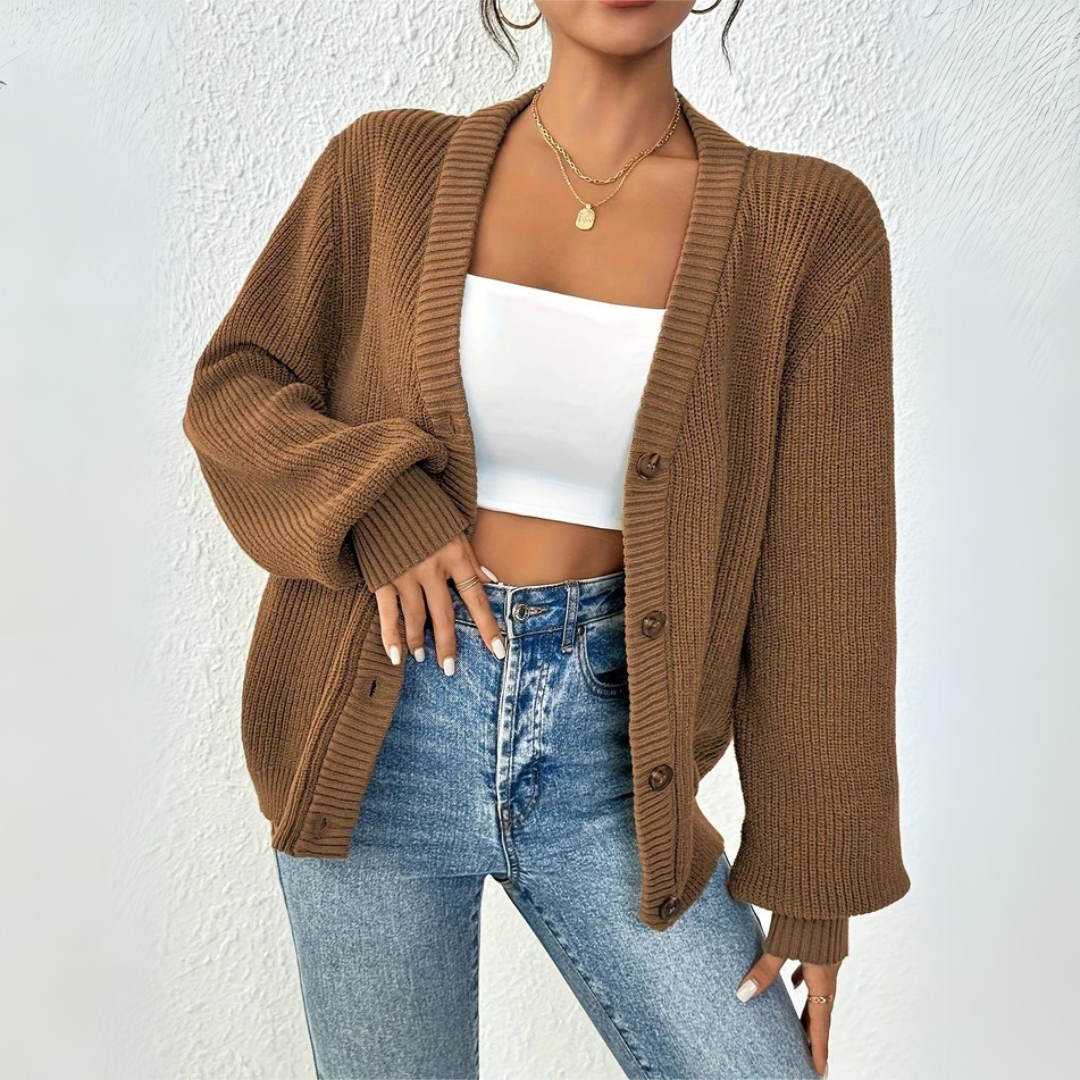 Althea Knit | Women's Cardigan with Buttons