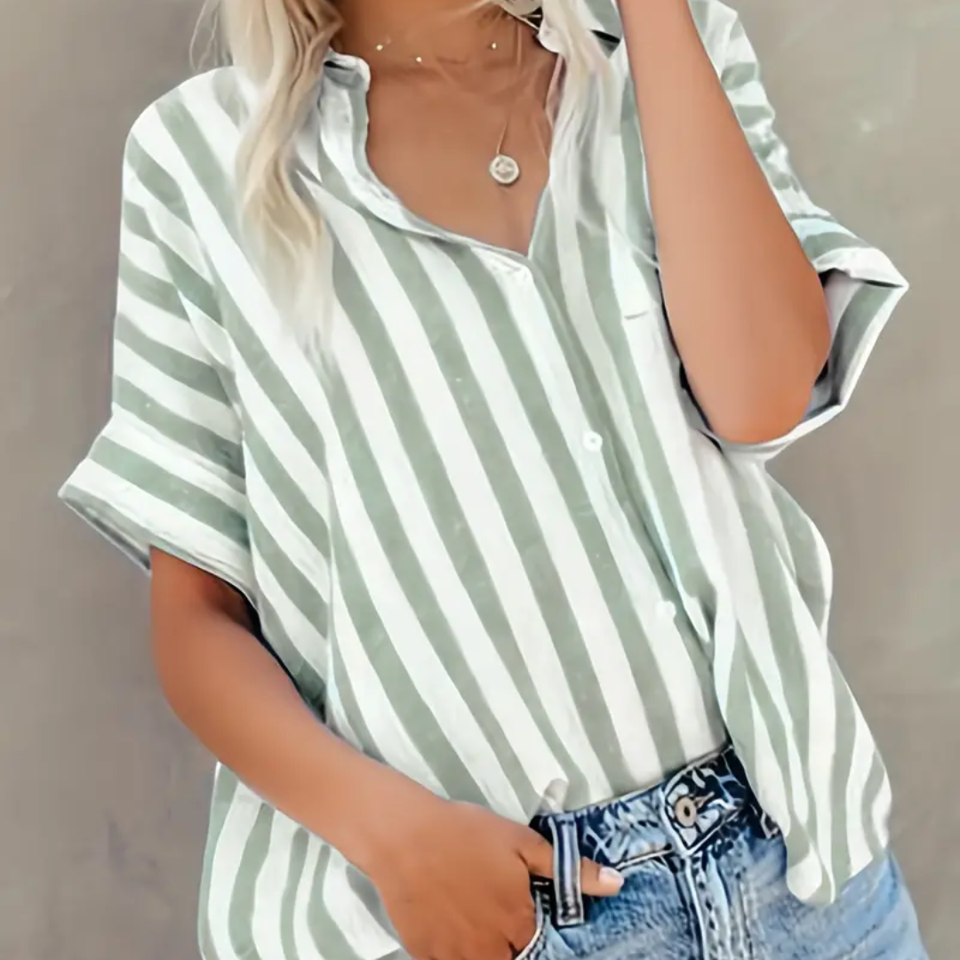 Amalie Shirt | Casual Women's Top with Relaxed Fit for Everyday Comfort