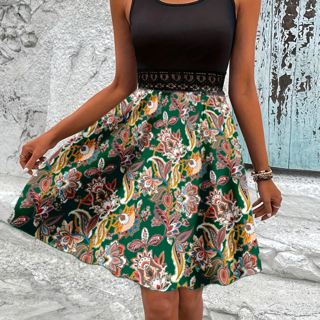Amelie Jumpsuit | Stylish Paisley Print Women's Jumpsuit