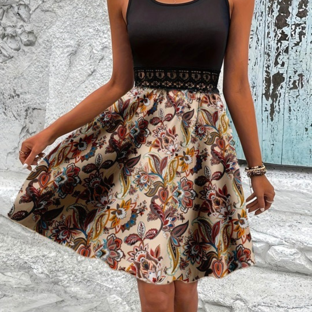 Amelie Jumpsuit | Stylish Paisley Print Women's Jumpsuit