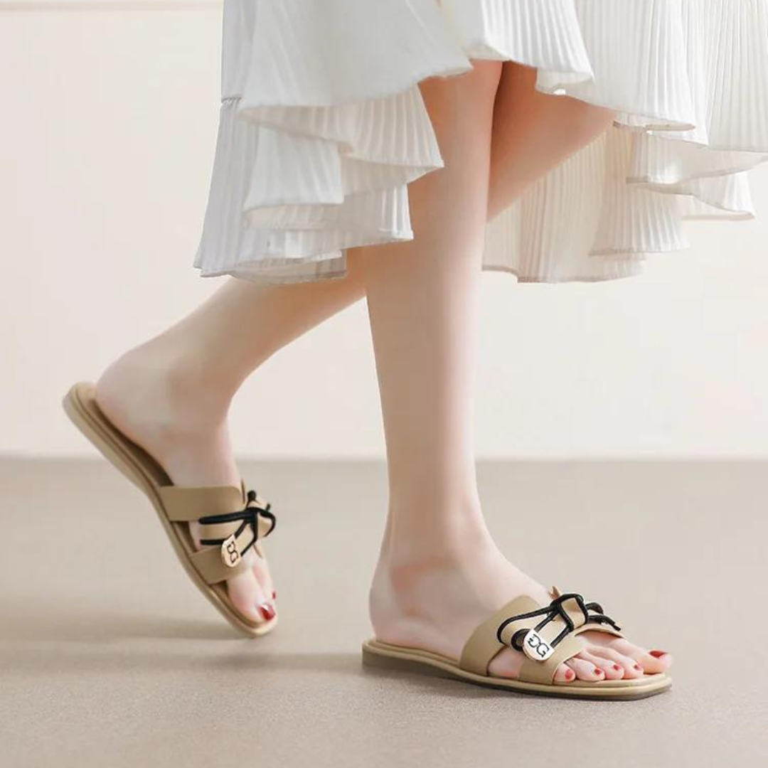 Anke Sandals | Charming Bowknot Summer Sandals for Elegant Outdoor Fashion