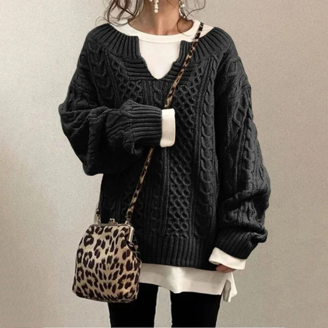 Alani - Casual Top | Warm Elegance