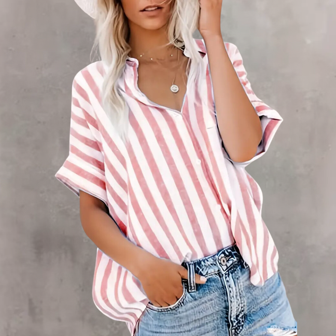 Amalie Shirt | Casual Women's Top with Relaxed Fit for Everyday Comfort