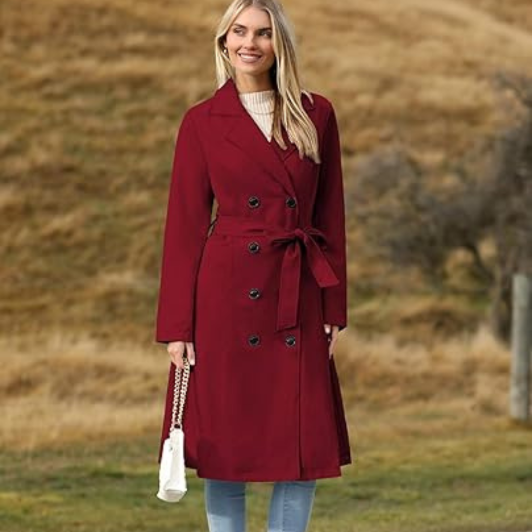 Alessandra Jacket | Elegant Trench Coat for Women